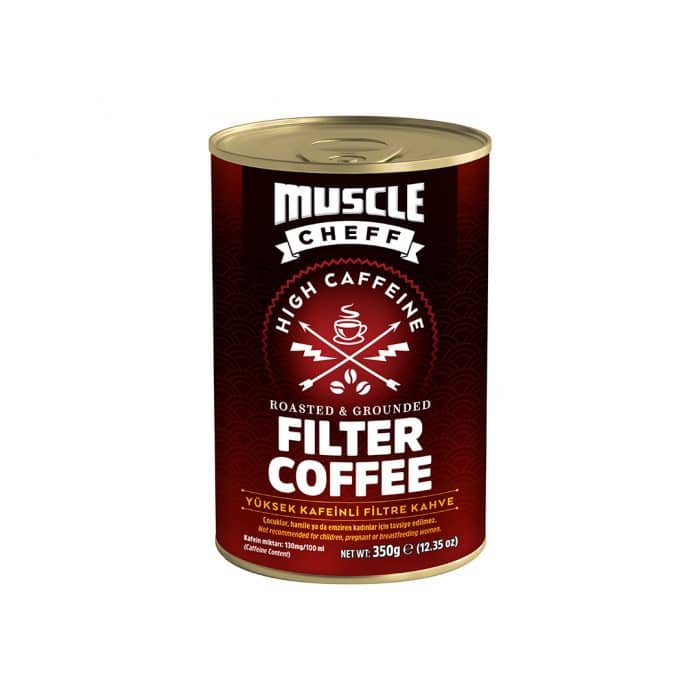 Yüksek Kafeinli Filtre Kahve (350g) Muscle Cheff