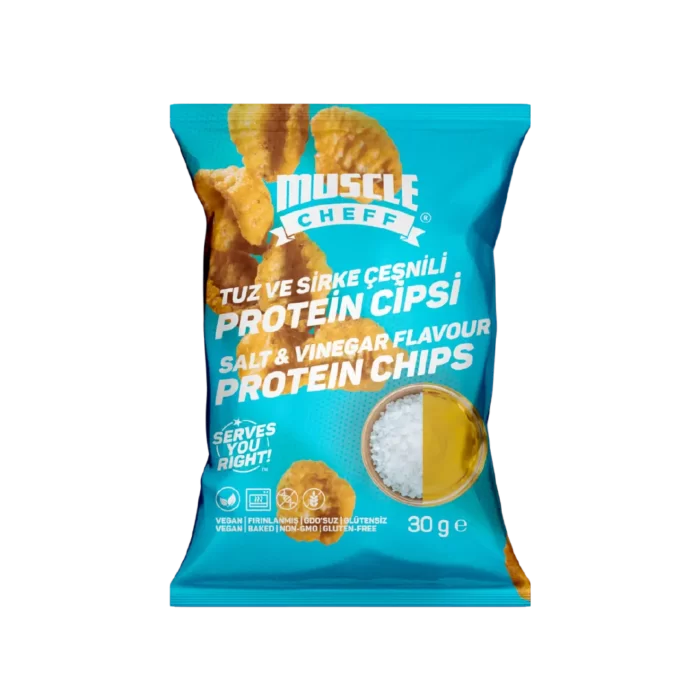 Tuz ve Sirke Çeşnili Proteinli Cips (30g)