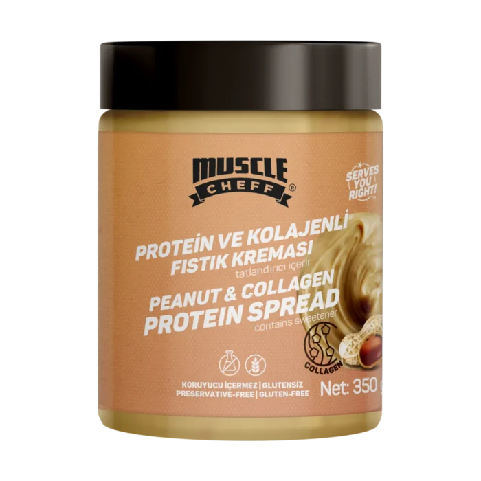 Proteinli ve Kolajenli Fıstık Kreması (350g)